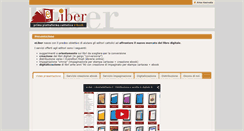 Desktop Screenshot of eliber.it